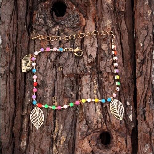 2018 trendy Anklet bracelet on the leg for women fashion gold chian on foot girl Beach ankle Bracelets jewelry