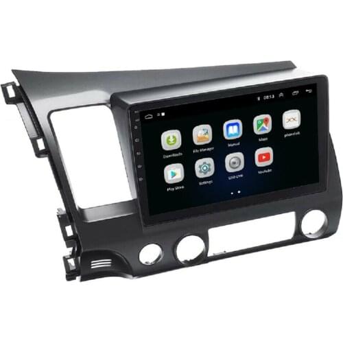 1pc Car Auto 10.1" Android Radio Stereo Movie MP5 Player GPS Wifi Fit For Honda Civic 06-11 Parts Accessories