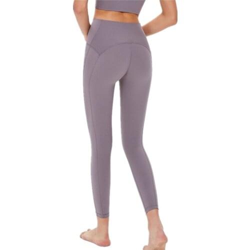 2020 Autumn New Nine Points Yoga Pants Women High Waist Tight Stretch Fitness Legging Outdoor Running Training Cycling Leggings