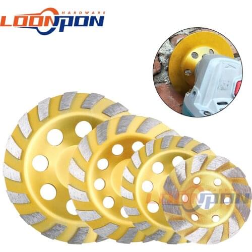 4/5/6/7" Diamond Grinding Disc Blade Abrasives Concrete Tools Grinder Wheel Metalworking Cutting Grinding Wheels Cup Saw