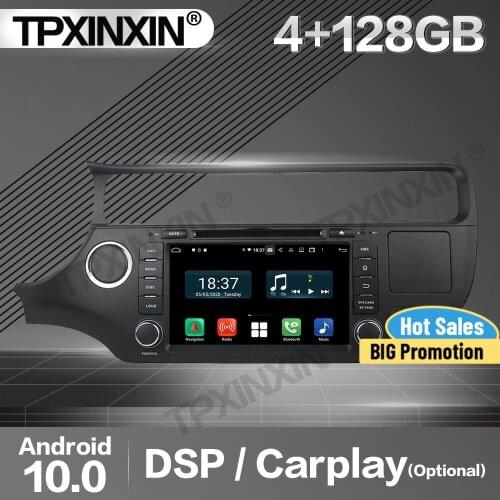 128GB Carplay Car Radio 2 Din Stereo Receiver Android 10 For Kia K3 2016 2017 2018 2019 DAB GPS Navi Player Auto Audio Head Unit