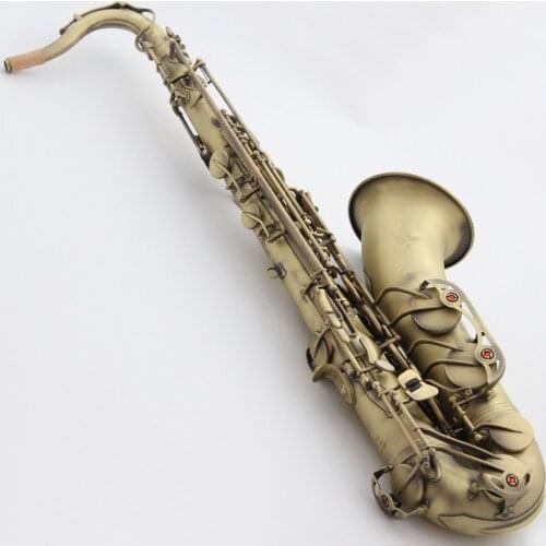 Brand MFC Tenor Saxophone Reference 54 Antique Copper Simulation B-flat Tenor Sax R54 Bronze With Case Mouthpiece Reeds Neck