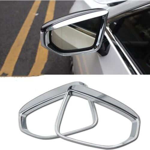 ABS chrome/plastic rearview Mirror Rain Board Water Rainproof Eyebrow for Lexus ES ES200 ES260 ES300 2018 2019