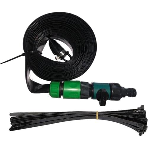 Trampoline Sprinkler Kit, Summer Outdoor Childrens Game Sprayer Cooling System, Used For Garden Childrens Water Entertainment