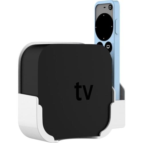 Wall Mount Bracket Stand Base Bracket Easy To Install Storage Holder For Apple TV Media Player Remote Controller Holder Stand