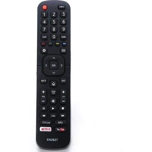 Newest 1pc Telvision Replacement Remote Control For EN2B27 Hisense TV RC3394402/01 3139 238 29621Remote Controller Mayitr