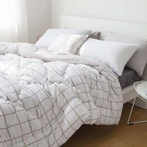 Adults single/double Winter Thick warm quilts children bedding comforter students dormitory comfortable soft duvet with filling