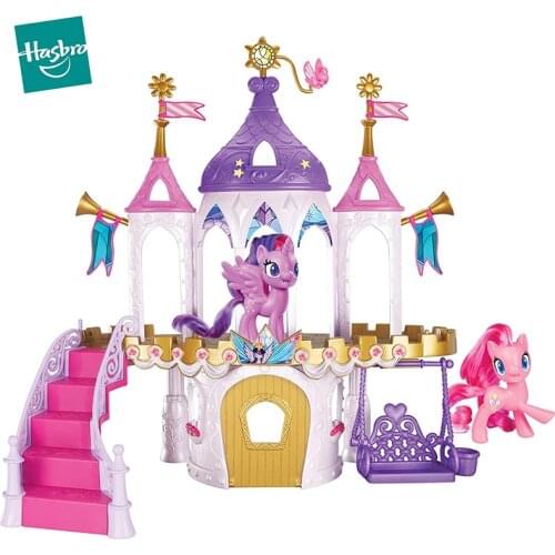 Original My Little Pony Toys for Girls Anime Figure Doll House for Children Educational Toys Accessories for Doll Kids Gift