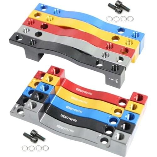 MTB Bike Disc Brake Rotors Front Rear 203mm Caliper Adapter Aluminium Alloy Post Mount Bicycle Accessorie Adaptor