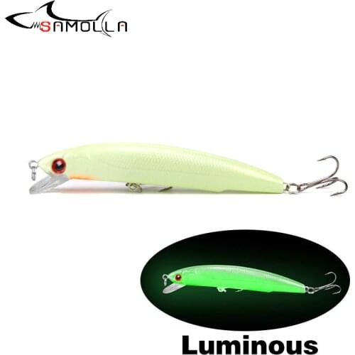 Minnow Fishing Lure Mino Bait Fishing Bait Weights 17g/12cm Bass Fishing Fish Bait Hard Bait Saltwater Lures Isca Artificial