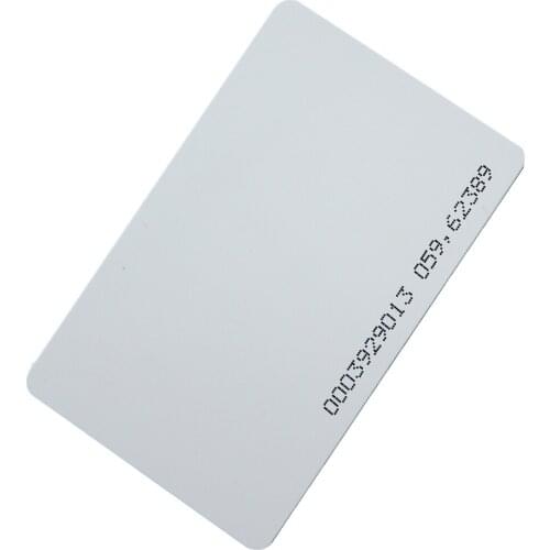 HSY RFID 125Khz Proximity Access Control Card TK4100 EM ID Smart White Cards
