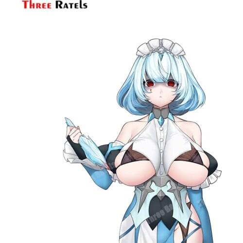 Three Ratels A420 Cartoon Girl Titania Frost Last Origin Personalized Anti Scratch Film Suitable For Skateboard Laptop Kid Toy