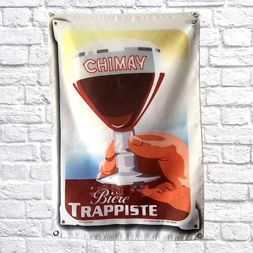 Cheers! Wine Whiskey Banner Wall Hanging INGHAM Beer Day Flag Vintage Bar Pub Club Man Cave Wall Decor Black Party Poster Gift