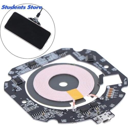 High Quality Standard 15W Qi Fast Wireless Charger Module Transmitter PCBA Circuit Board + Coil DIY Charging