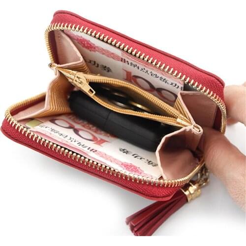 Fashion Women Wallet Short PU Zipper Pocket Coin Purse ID Credit Bank Card Holder Case Female Evening Party Clutch Money Bags