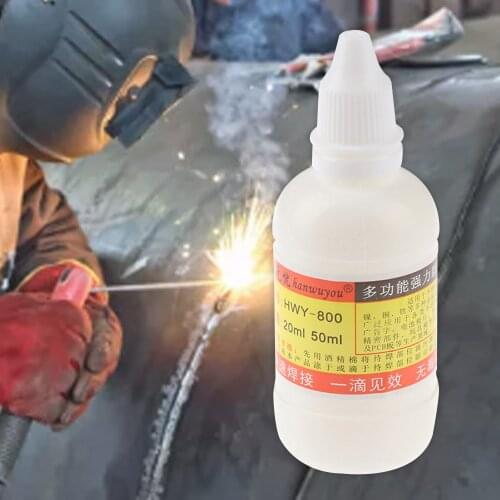 1 Bottle Of 20ml/50ml Stainless Steel Liquid Flux Solder Paste Flux Liquid Solder Water Durable Liquid Solder