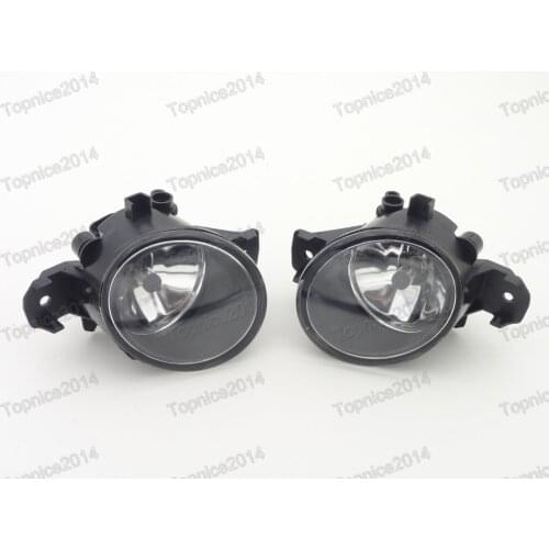 1Pair Front Bumper Fog Light Fog Lamps With Bulbs For Nissan Sentra 2016-2017