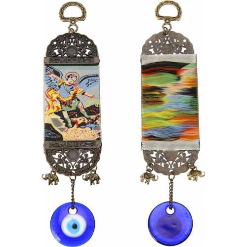 1pc Turkish Blue Evil Eye Hanger Holder Amulets Lucky Charms Hanging Pendants Blessing Protection for Decor