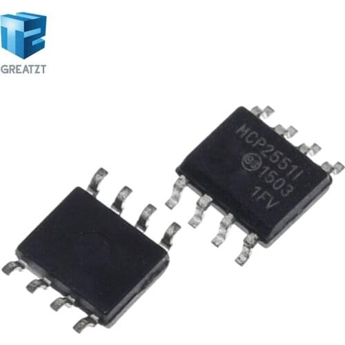 5pcs/lot MCP2551-I/SN MCP2551 SOP-8 In Stock