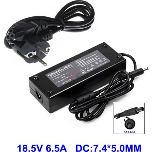 18.5V 6.5A 120W AC Adapter for HP HDX HDX18 HDX18t Pavilion DV6 DV7 DV8 Power Supply Charger 608426-001 PPP016L-E 609941-00