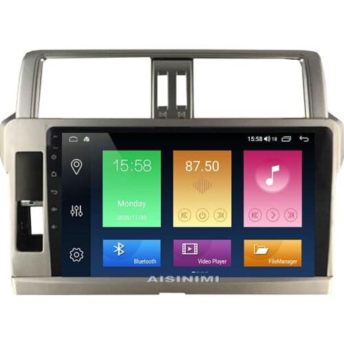 AISINIMI Android 10 Car Dvd Player navigation For TOYOTA PRADO 2014 car radio Car Audio Gps Multimedia Stereo Monitor