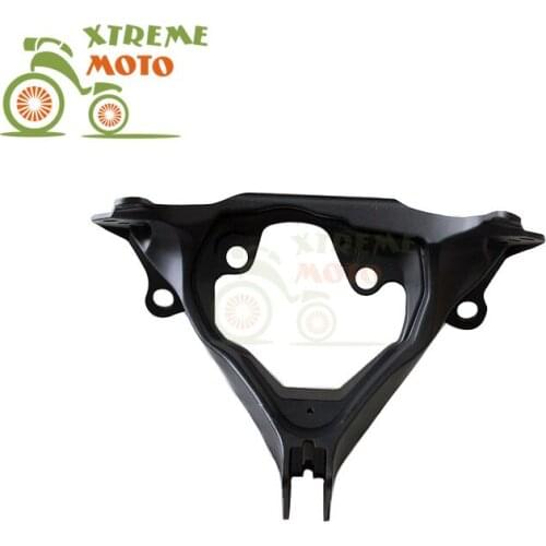 Aluminum Black Motorcycle Front Upper Fairing Bracket Stay Racer Light For SUZUKI GSXR600 GSXR750 2006-2007 2006 2007 06 07