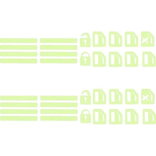 Car Door Window Luminous Button Sticker for Hyundai Accent Solaris Tucson Getz Ix35 Santa Fe Coupe I20 Veloster Ix25