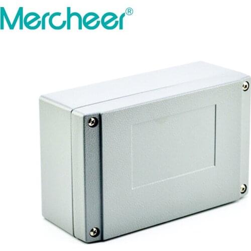 Free Shipping 1piece /lot Top Quality 100% Aluminium Material Waterproof IP66 Standard sealed aluminium box 160*100*65mm