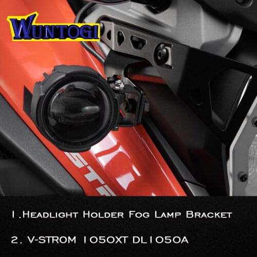 Motorcycle Headlight Holder Fog Lamp Bracket FOR Suzuki V-STROM 1050XT DL1050A 2019 2020 2021 VSTROM V STROM 1050 DL 1050