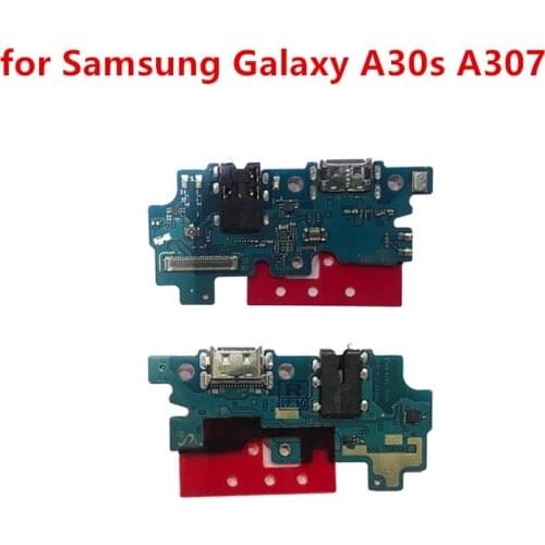 For Samsung Galaxy a30s a307 USB Charger Port Dock Connector PCB Board Ribbon Flex Cable phone screen repair spare parts