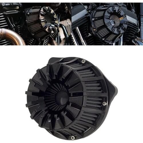 CNC Crafts Intake Air Cleaner Filter Inverted for Harley XL Sportster 883 Softail Dyna Touring Big Twin Cam FLT FLST FXDLS M8