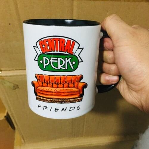 Friends Central Park Coffee Mug Cup 11oz Ceramic 2022 New Year Friends Birthday Gift Milk Mugs