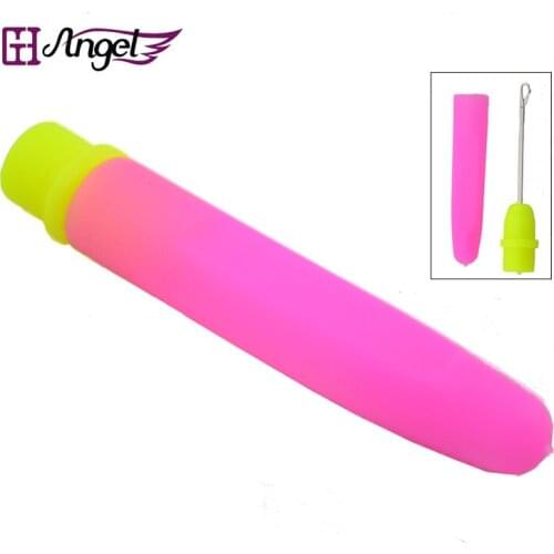 1pc handy foldable 2 parts pull out Dread-lock 15cm Latch Hook Crochet Needle Ordinary Small Packet