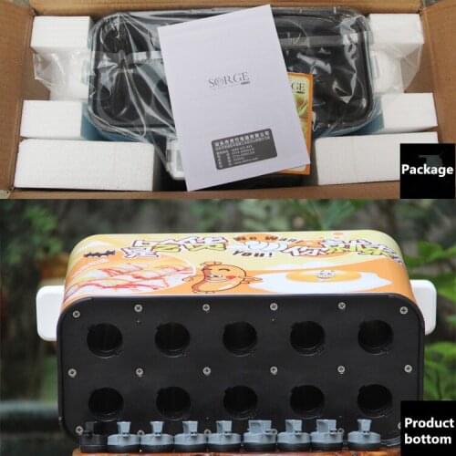 Business Eggs Sausage Machine Breakfast egg boiler Machine Automatic Egg roll maker Omelette Master hot dog baking Machine