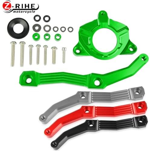 Motorcycles Steer Stabilize Damper Bracket Mount Support Kit For Kawasaki Z1000 Z 1000 2011 2012 2013 2014 2015 2016 2017-2018