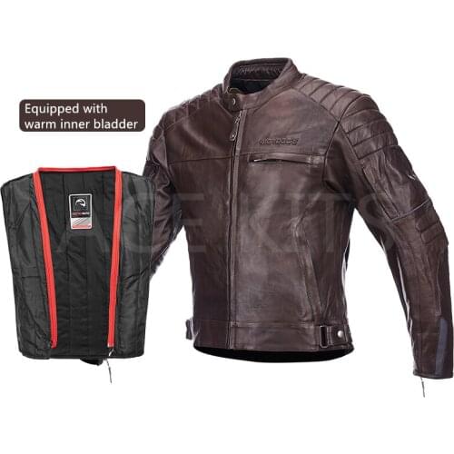 MOTOBOY motorcycle riding mens leather jacket racing clothes fall and winter anti-fall motorcycle clothingNo.59