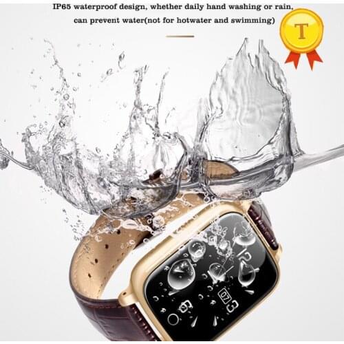 2019 old man woman wristwatch blood pressure Monitoring Waterproof Heart Rate Sleep Alarm Clock Anti-Lost sos Call Smart watch