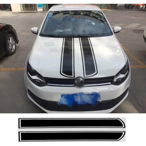 Car Stickers Decals Car Styling Auto Motorcycle Sticker Hood Engine Cover DIY Racing Sports Stripe Decoration Vinyl Decal