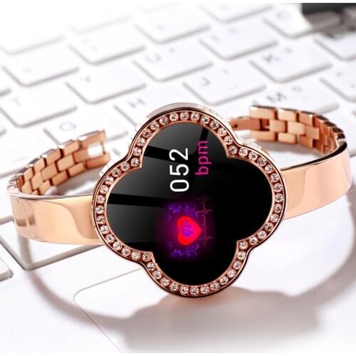 NEW Fashion Women Smart Watch Heart Rate Blood Pressure Monitor Beautiful Watch Calorie Calculation Fitness Tracker Girls Watch