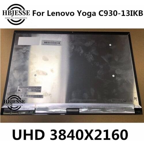 Original For Lenovo C930-13 YOGA C930-13IKB 13.9"FHD OR UHD LCD Display Assembly Touch Screen Digitizer Glass Panel Replacement