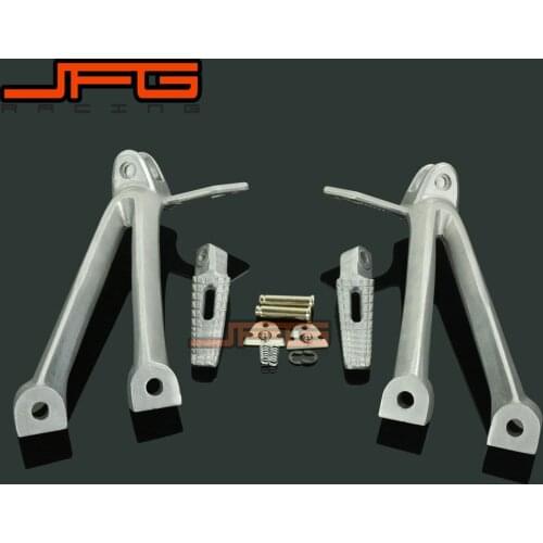 Footrests Rear Foot Pegs Pedals Rest Footpegs For SUZUKI GSXR600 GSXR750 2006-2007 2006 2007 Motorcycle