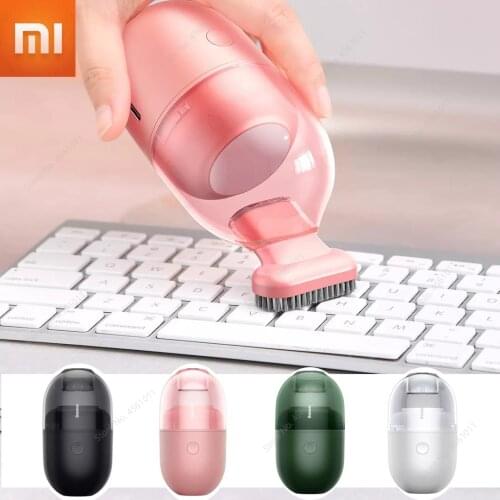 Xiaomi Baseus Portable Desktop Vacuum Cleaner C2 Small Handheld Debris Sweeper Rechargeable Wireless Mini Vacuum Cleaner