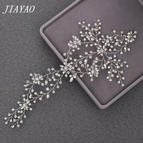 Rhinestone Headbands Hair Accessories For Women Bride Tiara Headband Decoration For Hair Wedding Headband Handmade Rhinestone