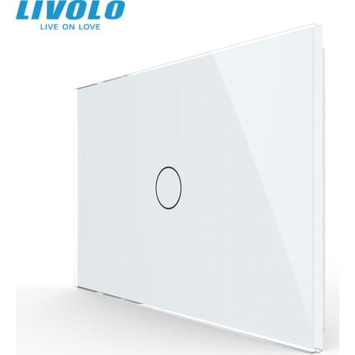 LIVOLO US Standard C9 New Series Wall Touch Screen Panel Switch ,Crystal Glass,ac 110-220V,Backlight Dispaly, Sensor Control