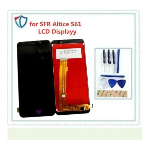 5.45" SFR Altice S61 LCD Display Matrix + Touch screen Digitizer digitizer panel sensor lens glass Assembly