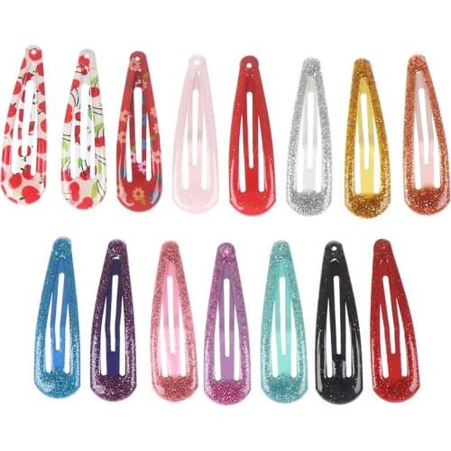 15Pcs/set Children Hair Clips Barrettes Girls Colorful Hairpins Hair Accessories Random