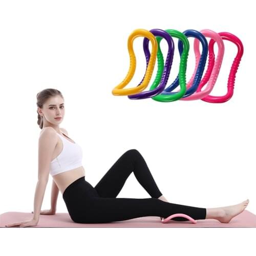 Yoga Circle Sports Accessories Home Fitness Exercise Magic Fitness Yoga Circle Pilates Exercise Spinal Back Stretch