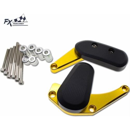 FXCNC Aluminum Motorcycles Engine Case Sliders Crash Pad Cover Falling Protector Guard For Suzuki GSXR 1000 GSXR1000 2009 - 2014