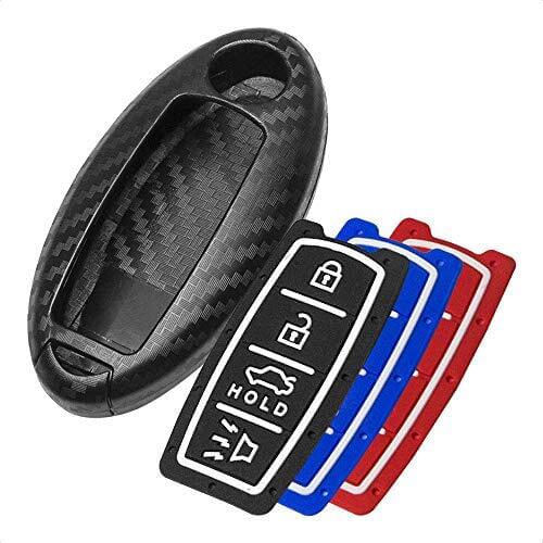 Smart Key Fob Case Cover for INFINITI EX FX X G JX M Q QX for NISSAN ALTIMA MAXIMA MURANO CROSS CABRIOLET ROGUE SENTRA VERSA