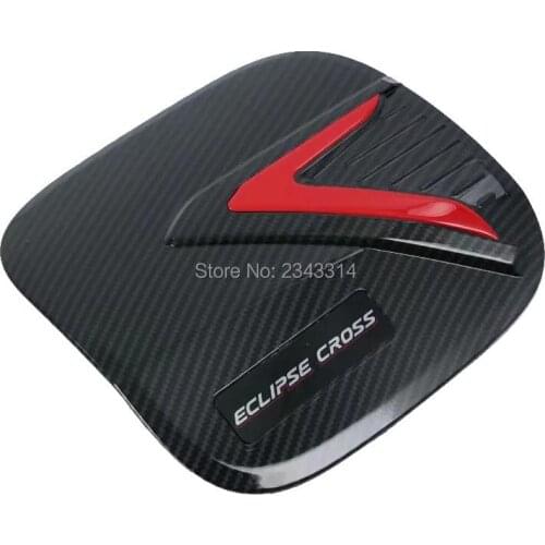 For Mitsubishi Eclipse Cross 2018 2019 ABS Chrome Tank Cover Fuel/Gas Tank Cap Protector Sticker Exterior Car Styling Accessory